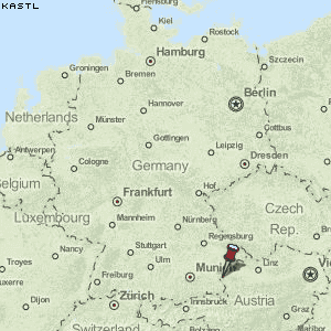 Kastl Karte Deutschland