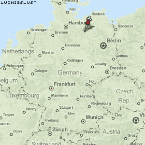 Ludwigslust Karte Deutschland