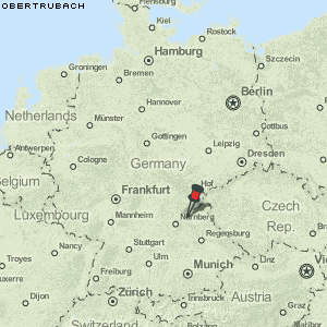 Obertrubach Karte Deutschland