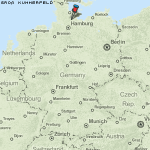 Groß Kummerfeld Karte Deutschland