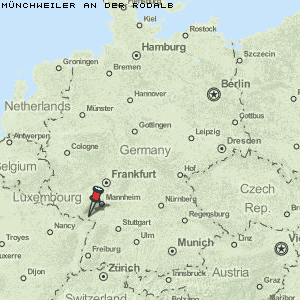 Münchweiler an der Rodalb Karte Deutschland