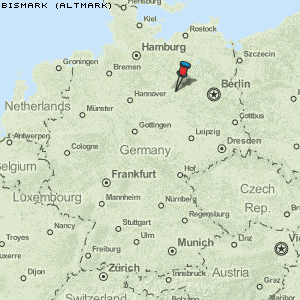 Bismark (Altmark) Karte Deutschland