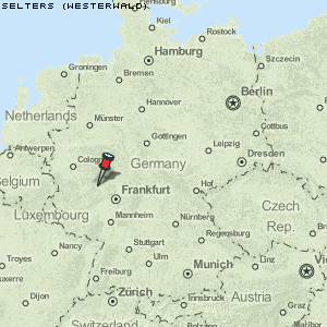 Selters (Westerwald) Karte Deutschland