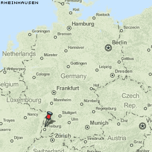 Rheinhausen Karte Deutschland