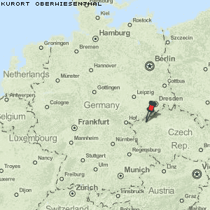 Kurort Oberwiesenthal Karte Deutschland