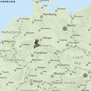 Marburg Karte Deutschland