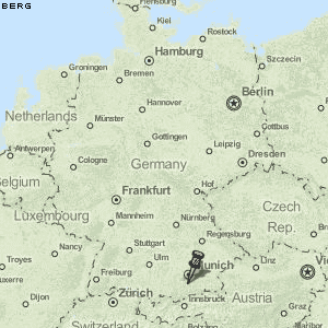 Berg Karte Deutschland