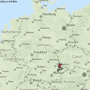 Adlkofen Karte Deutschland