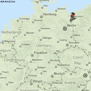 Gramzow Karte Deutschland