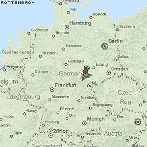 Rottenbach Karte Deutschland