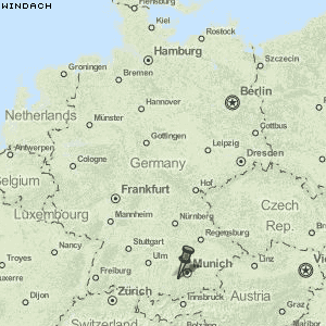 Windach Karte Deutschland