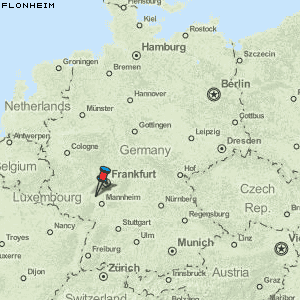 Flonheim Karte Deutschland