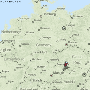 Hofkirchen Karte Deutschland