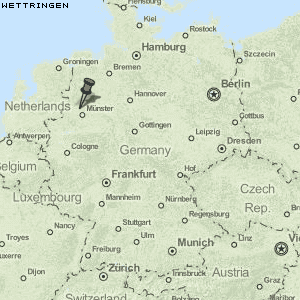 Wettringen Karte Deutschland