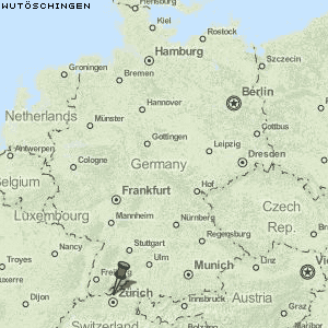Wutöschingen Karte Deutschland