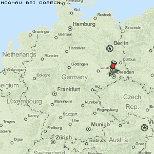 Mochau bei Döbeln Karte Deutschland