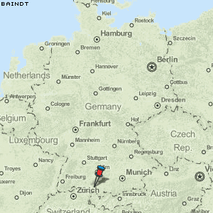 Baindt Karte Deutschland