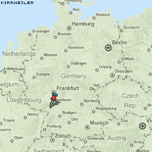 Kirrweiler Karte Deutschland