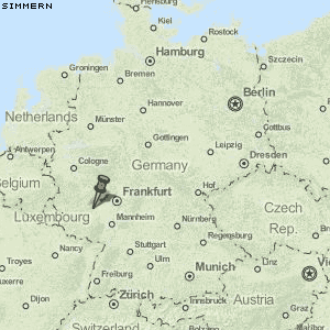 Simmern Karte Deutschland