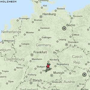 Holzheim Karte Deutschland