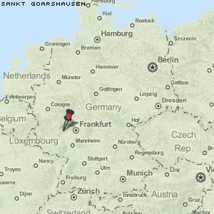 Sankt Goarshausen Karte Deutschland