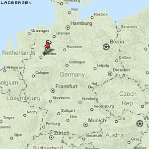 Ladbergen Karte Deutschland