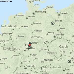 Rimbach Karte Deutschland