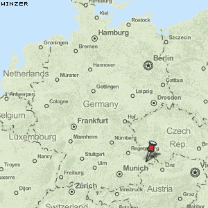 Winzer Karte Deutschland