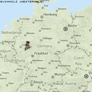 Buchholz (Westerwald) Karte Deutschland