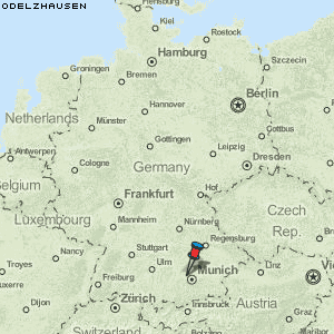 Odelzhausen Karte Deutschland