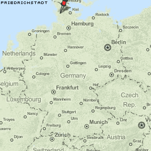 Friedrichstadt Karte Deutschland