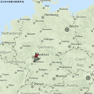 Zwingenberg Karte Deutschland