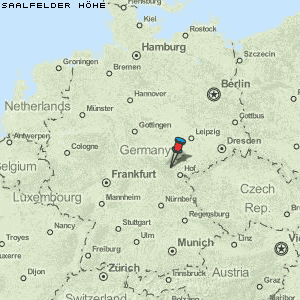 Saalfelder Höhe Karte Deutschland
