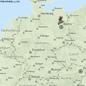 Fehrbellin Karte Deutschland