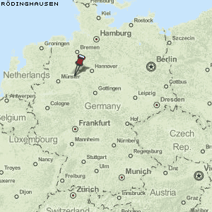 Rödinghausen Karte Deutschland