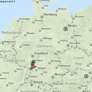 Rastatt Karte Deutschland
