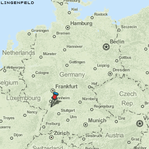 Lingenfeld Karte Deutschland