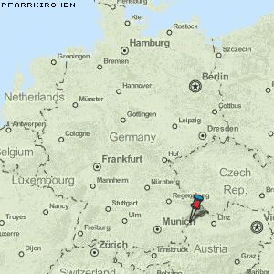 Pfarrkirchen Karte Deutschland
