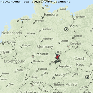 Neukirchen bei Sulzbach-Rosenberg Karte Deutschland