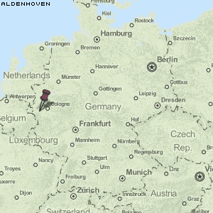 Aldenhoven Karte Deutschland