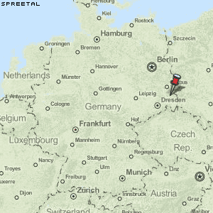 Spreetal Karte Deutschland
