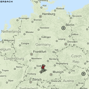 Erbach Karte Deutschland