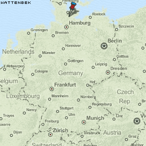 Wattenbek Karte Deutschland