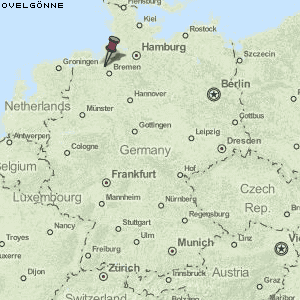 Ovelgönne Karte Deutschland