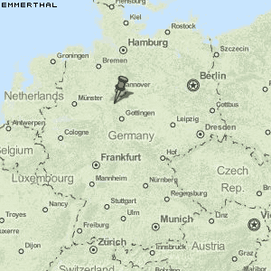 Emmerthal Karte Deutschland