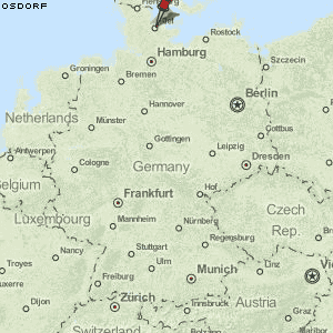 Osdorf Karte Deutschland