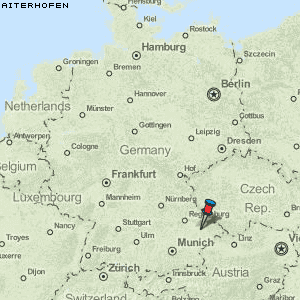 Aiterhofen Karte Deutschland