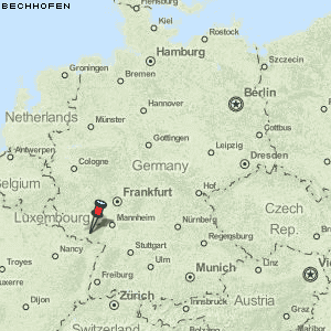 Bechhofen Karte Deutschland