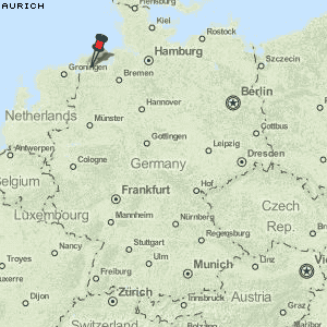 Aurich Karte Deutschland