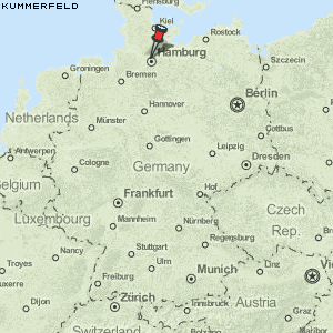 Kummerfeld Karte Deutschland